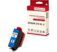 NOPAN-INK - x1 Cartouche compatible pour EPSON 378 XL 378XL Cyan Écureuil