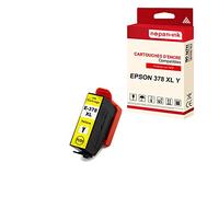 NOPAN-INK - x1 Cartouche Compatible pour Epson 378 XL 378XL Yellow (Écureuil) Epson Expression Photo HD XP-15000 XP-8000 XP-8005 XP-8500 XP-8500