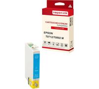 NOPAN-INK - x1 Cartouche compatible pour EPSON T0712 XL T0712XL Cyan Guépard