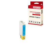 NOPAN-INK - x1 Cartouche Compatible pour Epson T1282 XL T1282XL Cyan (Renard) Epson Stylus Office BX 305 F BX 305 FW Stylus SX 125 130 230 235 W