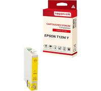 NOPAN-INK - x1 Cartouche compatible pour EPSON T1294 XL T1294XL Yellow Pomme