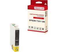NOPAN-INK - x1 Cartouche compatible pour EPSON T1811 XL T1811XL Noir Pâquerette