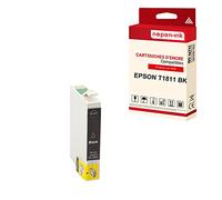 NOPAN-INK - x1 Cartouche Compatible pour Epson T1811 XL T1811XL Noir (Pâquerette) Epson Expression Home XP-215 XP-215 XP-215 XP-215 XP-215 XP-21