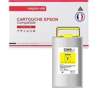 NOPAN-INK - x1 Cartouche compatible pour EPSON T9734 XL T9734XL Yellow C13T973400