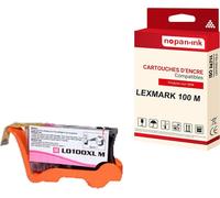 NOPAN-INK - x1 Cartouche compatible pour LEXMARK 100 XL 100XL Magenta 14N1070E