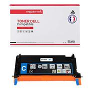 NOPAN-INK - x1 Toner - 593-10171 (Cyan) - Compatible pour Dell 3110cn 3115cdn 3115cn