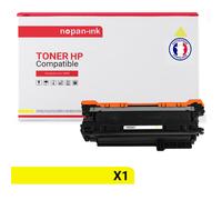1 Toner pour HP CE252A 504A Yellow 7000 Pages avec P Color LaserJet CM3530 P Color LaserJet CM3530FS P Color LaserJet CP3520 P Color LaserJet CP3525 P Color LaserJet CP3525DN P Color LaserJet CP3525N