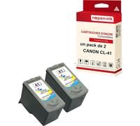 NOPAN-INK - x2 Cartouche compatible pour CANON CL-41 XL CL-41XL Cyan + Magenta + Jaune 0617B001