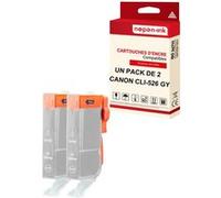 NOPAN-INK - x2 Cartouche compatible pour CANON CLI 526G XL CLI 526GXL Gris () G
