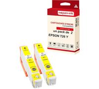 NOPAN-INK - x2 Cartouche compatible pour EPSON T2614 XL T2614XL Jaune Ours