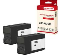 NOPAN-INK - x2 Cartouche compatible pour HP 963 XL 963XL Noir 3JA30AE