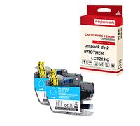 NOPAN-INK - x2 Cartouches Compatible pour Brother LC 3219 XL LC3219XL Cyan (Livres) Brother MFC-J 5330 DW 5330 DW XL 5335 DW 5730 DW 5830 DW 593