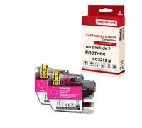 NOPAN-INK - x2 Cartouches compatibles pour BROTHER LC 3219 XL LC3219XL Magenta (Livres) pour Brother MFC-J 5330 DW 5330 DW XL 5335 DW 5730 DW 5830 DW