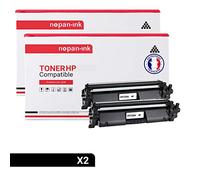 NOPAN-INK - x2 Toners - CF230A (Noir) - Compatible pour HP Laserjet Pro MFP M227fdn HP Laserjet Pro MFP M227fdw HP Laserjet M203d HP Laserjet M203dn HP Laserjet M203dw HP Laserjet Pro MFPM227sdn