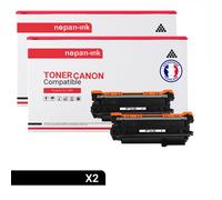 2 Toner pour CANON EP723 2644B002 (CE250) Black 10000 Pages avec Canon i-SENSYS LBP-7750 cdn
