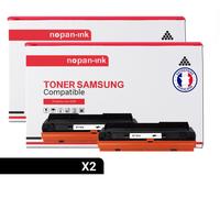 TONER MLT D116S MLT D116S Noir x 2 Compatible pour SAMSUNG- Samsung SL-M 2625 SL-M 2625 D SL-M 2625 F SL-M 2625 FN SL-M 2625 N SL-M 2625 Series SL-M