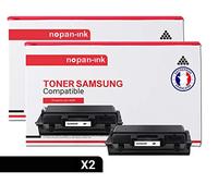 NOPAN-INK - x2 Toners - MLT-D204E (Noir) - Compatible pour Samsung ProXpress M 3825 D Samsung ProXpress M 3825 DW Samsung ProXpress M 3825 DW Premium Line Samsung ProXpress M 3825 ND S