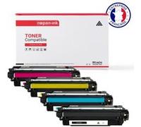 NOPAN-INK - x4 Toner HP CE400X CE401A CE402A CE403A - HP 507A/X - compatibles (1 Noir, 1 Cyan, 1 Jaune, 1 Magenta)