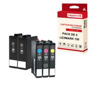 NOPAN-INK - x5 Cartouches 150 XL 150XL compatibles LEXMARK Lexmark Pro715 Pro915 S315 S415 S515