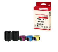 NOPAN-INK - x5 Cartouches 363 XL 363XL compatibles HP HP PhotoSmart 3100 Series 3110 3200 Series 3210 3300 Series 3310 8250 PhotoSmart C 5100 Series 5