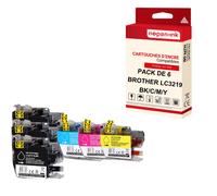 NOPAN-INK - x6 Cartouches compatibles pour BROTHER LC 3219 XL LC3219XL (Livres) compatibles BROTHER Brother MFC-J 5330 DW 5330 DW XL 5335 DW 5730 DW 5
