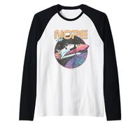 Nope Funny Astronaute Space Mission Planet Rocket Science Manche Raglan
