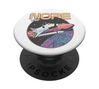 Nope Funny Astronaute Space Mission Planet Rocket Science PopSockets PopGrip Adhésif