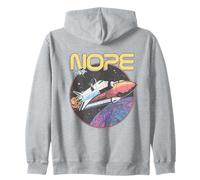 Nope Funny Astronaute Space Mission Planet Rocket Science Sweat à Capuche