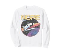 Nope Funny Astronaute Space Mission Planet Rocket Science Sweatshirt