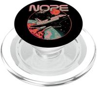 Nope Funny Astronaute Space Mission Rocket Science Moon PopSockets PopGrip pour MagSafe
