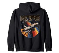Nope Funny Astronaute Space Mission Rocket Science Moon Sweat à Capuche