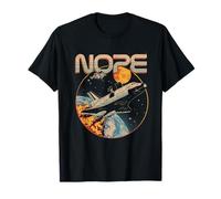 Nope Funny Astronaute Space Universe Rocket Science Moon T-Shirt