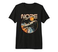 Nope Funny Astronaute Space Universe Rocket Science Moon T-Shirt Haut de Gamme