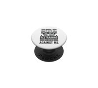 Nope I Can't Go to Hell Humour Diable Cadeau Drôle PopSockets PopGrip Adhésif