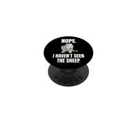 Nope I Haven't Seen The Sheep Drôle Loup Meme Mouton PopSockets PopGrip Adhésif