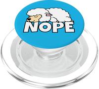Nope Not Today Berger Bergère Mouton PopSockets PopGrip pour MagSafe