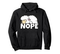 Nope Not Today Berger Bergère Mouton Sweat à Capuche