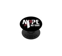 Nope Not Today Cancer Tête et Cou Bordeaux PopSockets PopGrip Adhésif