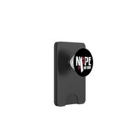 Nope Not Today Cancer Tête et Cou Bordeaux PopSockets PopWallet pour MagSafe