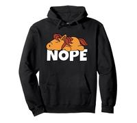 Nope Not Today Poulain Poney Cheval Sweat à Capuche