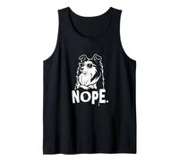 Nope Shetland Sheepdog portant des lunettes de soleil Stubborn Sheltie Débardeur