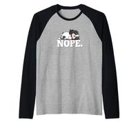 Nope Sleep Tri Color Cavalier King Charles Spaniel Dog Lover Manche Raglan