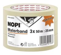 NOPI 04790-00000-01promo Lot de masquage, 3 x 50 m x 25 mm