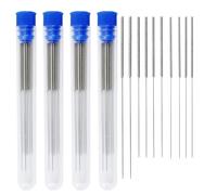 NOPKESV 40 pièces Aiguilles de Nettoyage de Buse de Imprimante 3D, Aiguilles en acier inoxydable, Nettoyant Tête d'impression, Accessoires Imprimante 3D, Buse Imprimante 3D (0,4 mm)