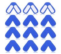 NOPKESV Coussinets nasaux 12 pièces pour masque CPAP, Confort, protection, réduit la pression, empêche les plis, confortables et doux pour masque apnée du sommeil