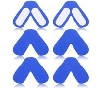 NOPKESV Coussinets Nasaux 6 pièces pour Masque CPAP, Confortables, Réduit la Pression, Empêche les Plis, Doux, Protection, Filtre Nasal, Masque Apnée du Sommeil