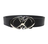 NOPOXA Ceinture vintage gothique punk lune étoile boucle ceinture pour homme et femme ceinture élégante pour jeans et pantalons
