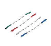 NOPOXA Lot de 4 câbles de platine 40 mm de long pour platine phono à broches de 1,2 à 1,3 mm