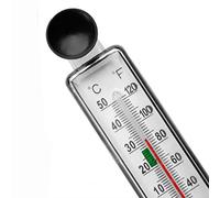 NOPOXA Thermomètre numérique pour aquarium - Pour thermomètres submersibles - Grands chiffres - Pas de désordre - Aspiration à l'intérieur du terrariu