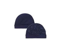 Noppies Baby Unisex Hat Navar Reversible Allover Print, Chapeau Mixte bébé, Black Iris - P554,